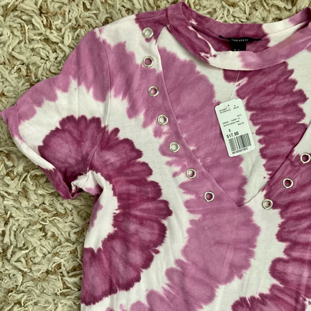 Forever 21 Tie Dye Mini Dress